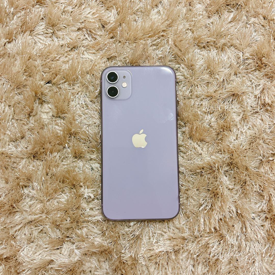 Apple iPhone 11 ラベンダー 本体 ケース5個付き その他特典有り