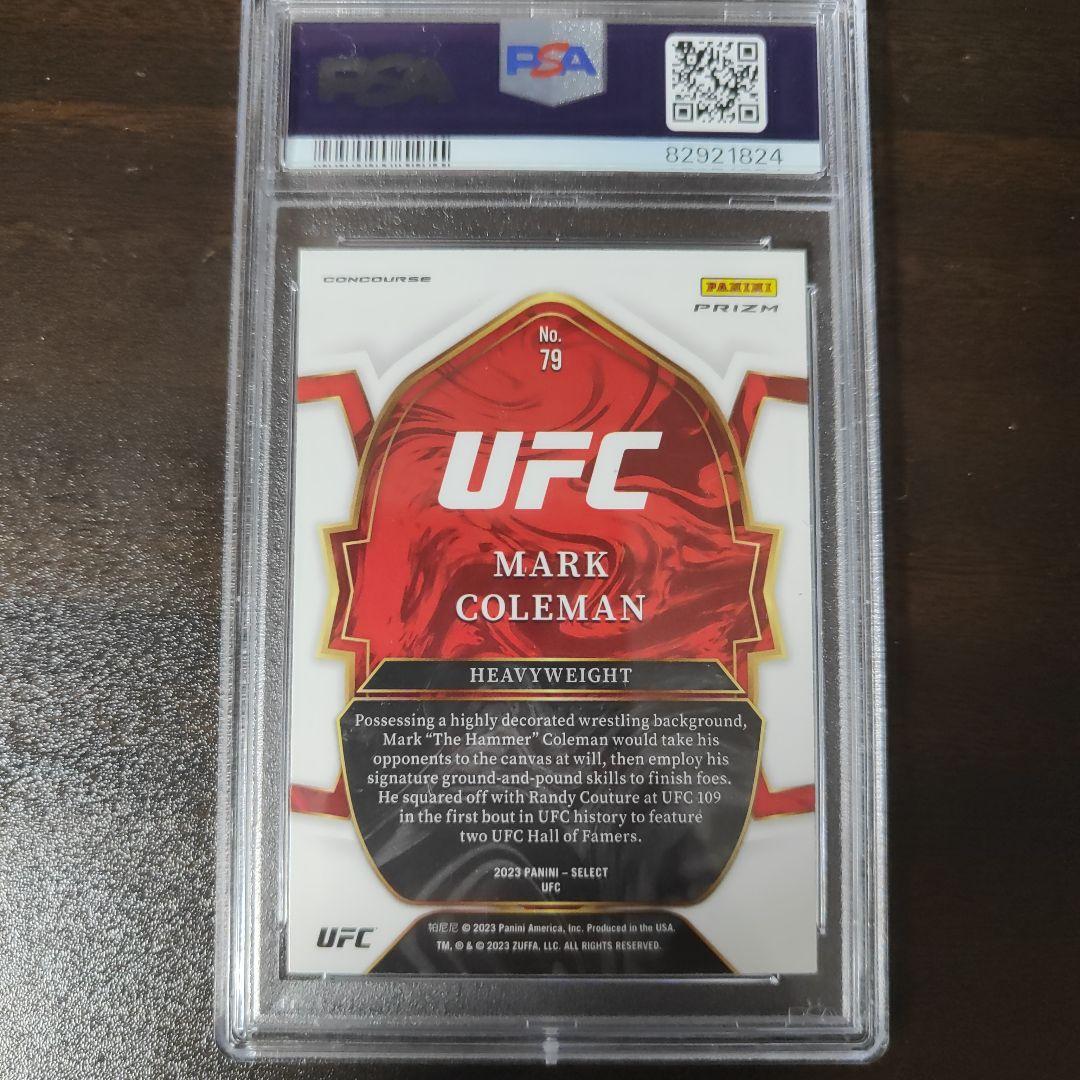 UFC　マーク・コールマン　ゼブラプリズム　カード