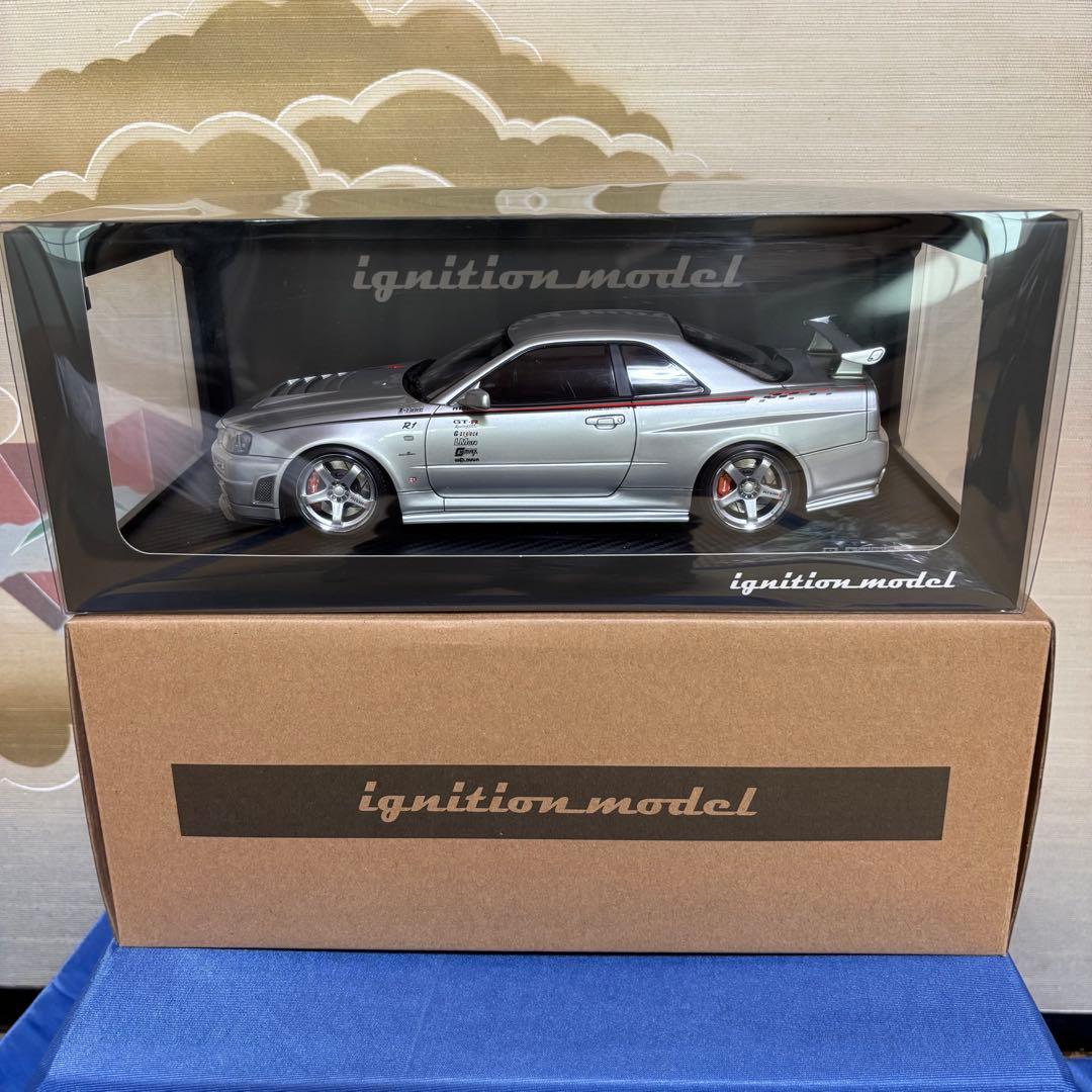 イグニッション1/18スカイラインGTR R34