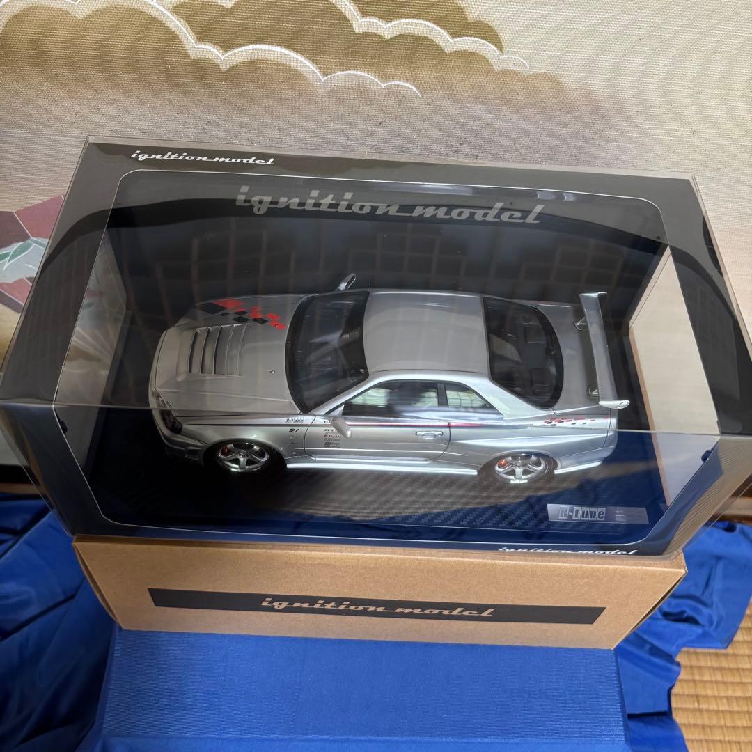 イグニッション1/18スカイラインGTR R34