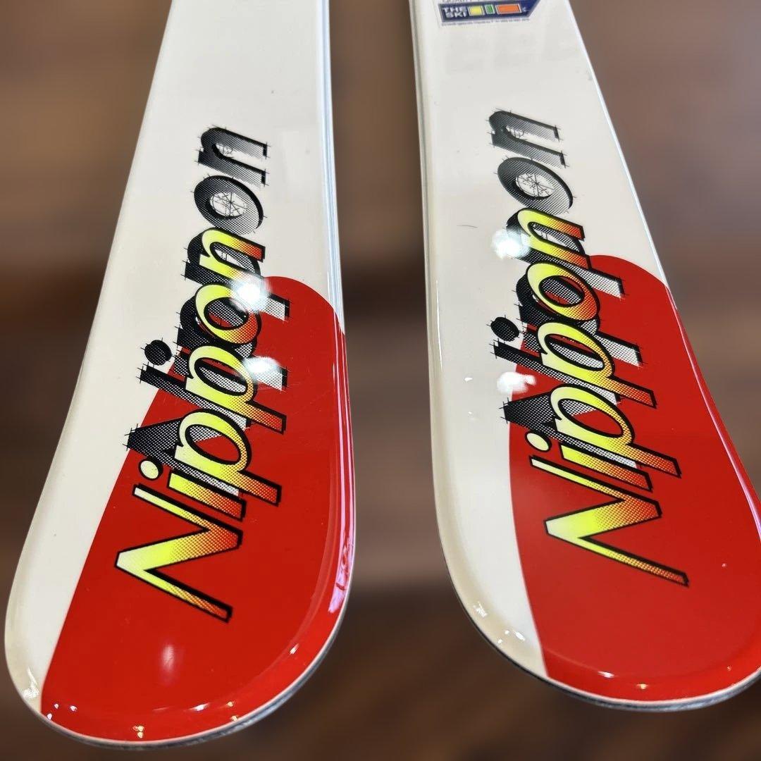 ブルーモリス 新品ショートスキー 八甲田99cm新品ビンディング 新品