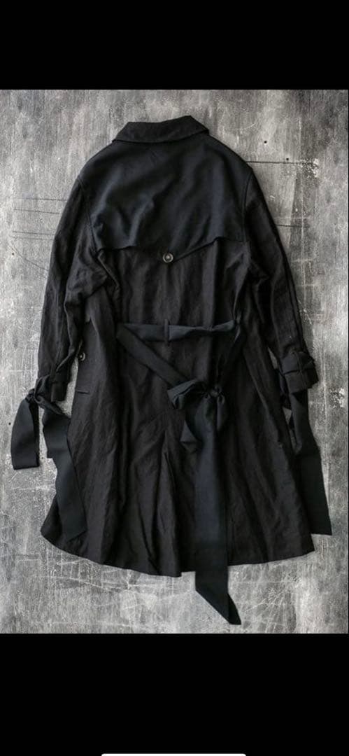 ARCHIVIO J.M.Ribot ウールラミートレンチコート