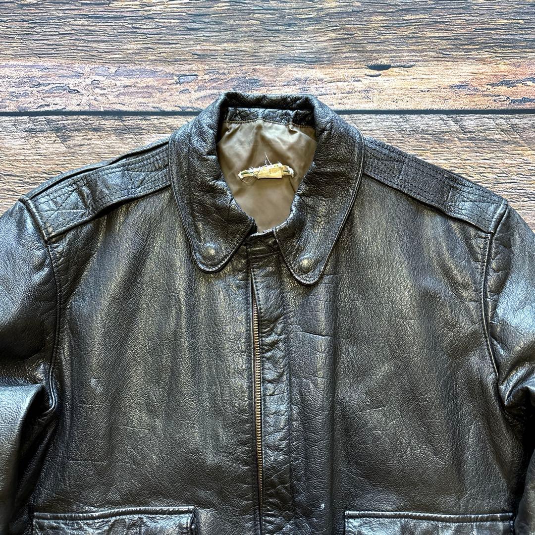 ジャケット・アウター L.L.BEAN / 80's USA A-2 leather jacket