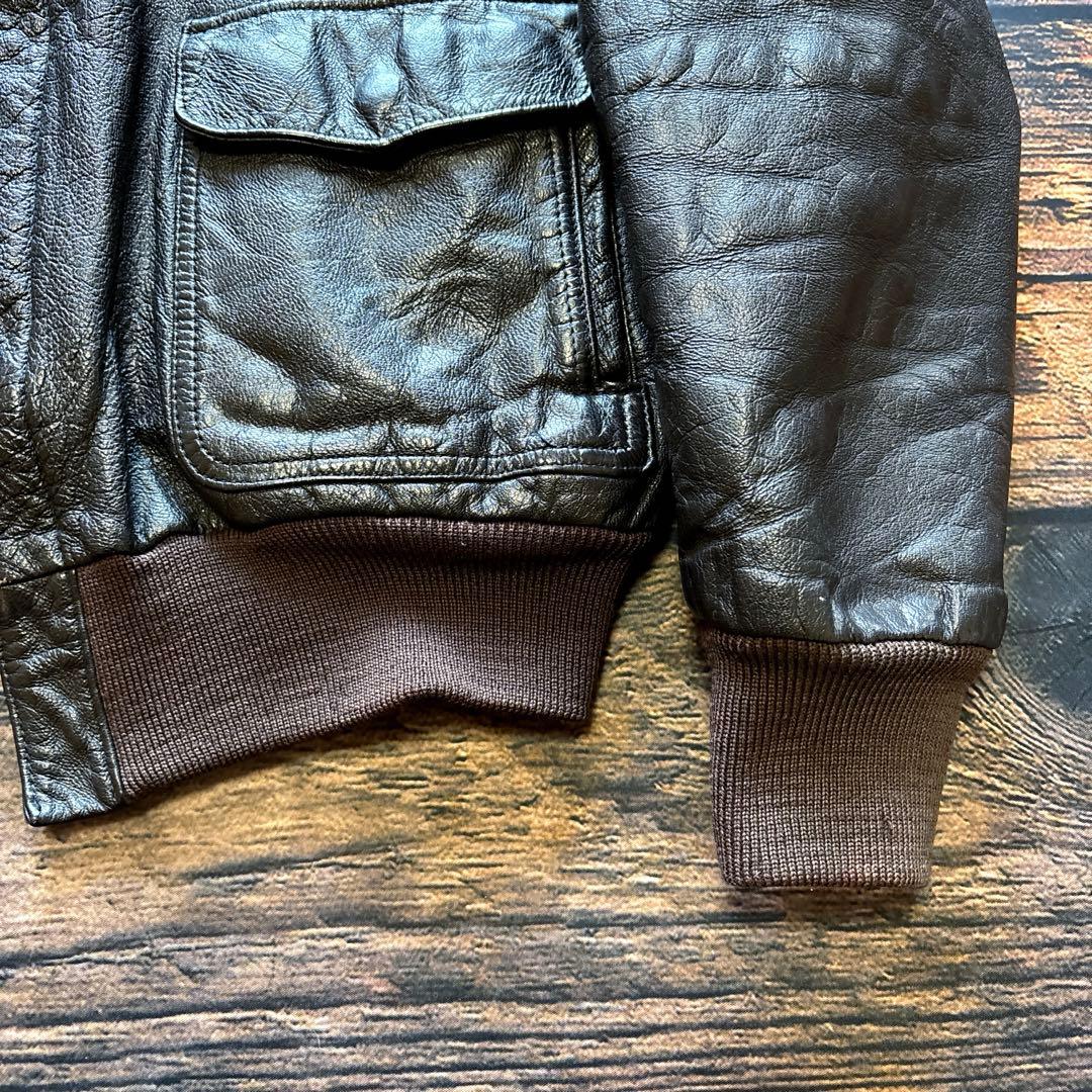 ジャケット・アウター L.L.BEAN / 80's USA A-2 leather jacket