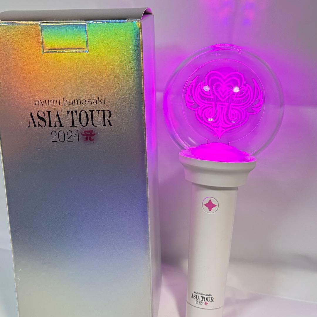 浜崎あゆみ ASIA TOUR 限定ペンライト 公式グッズ 新品 3種類点灯機能