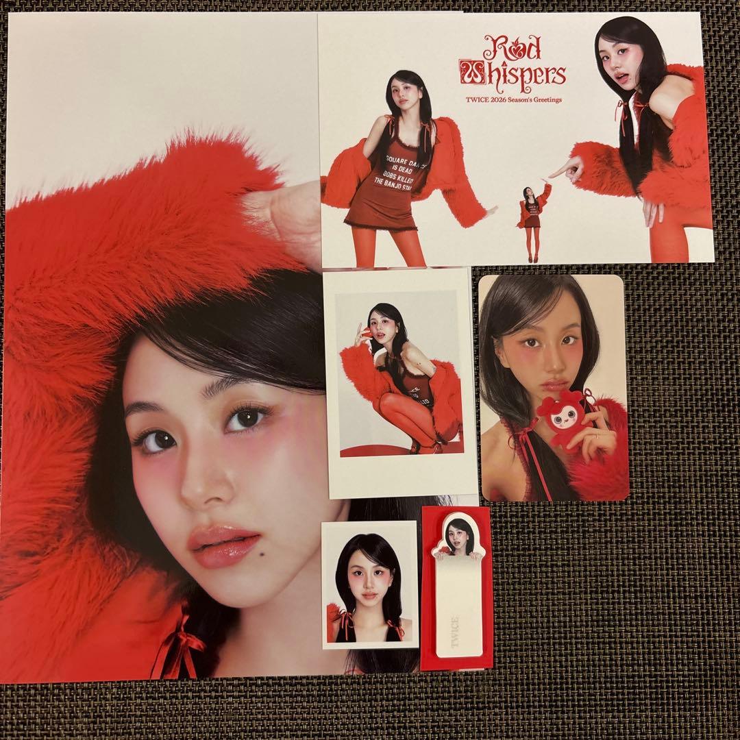 TWICE シーグリ 2026 韓国 ポラロイド トレカ チェヨン 即発送