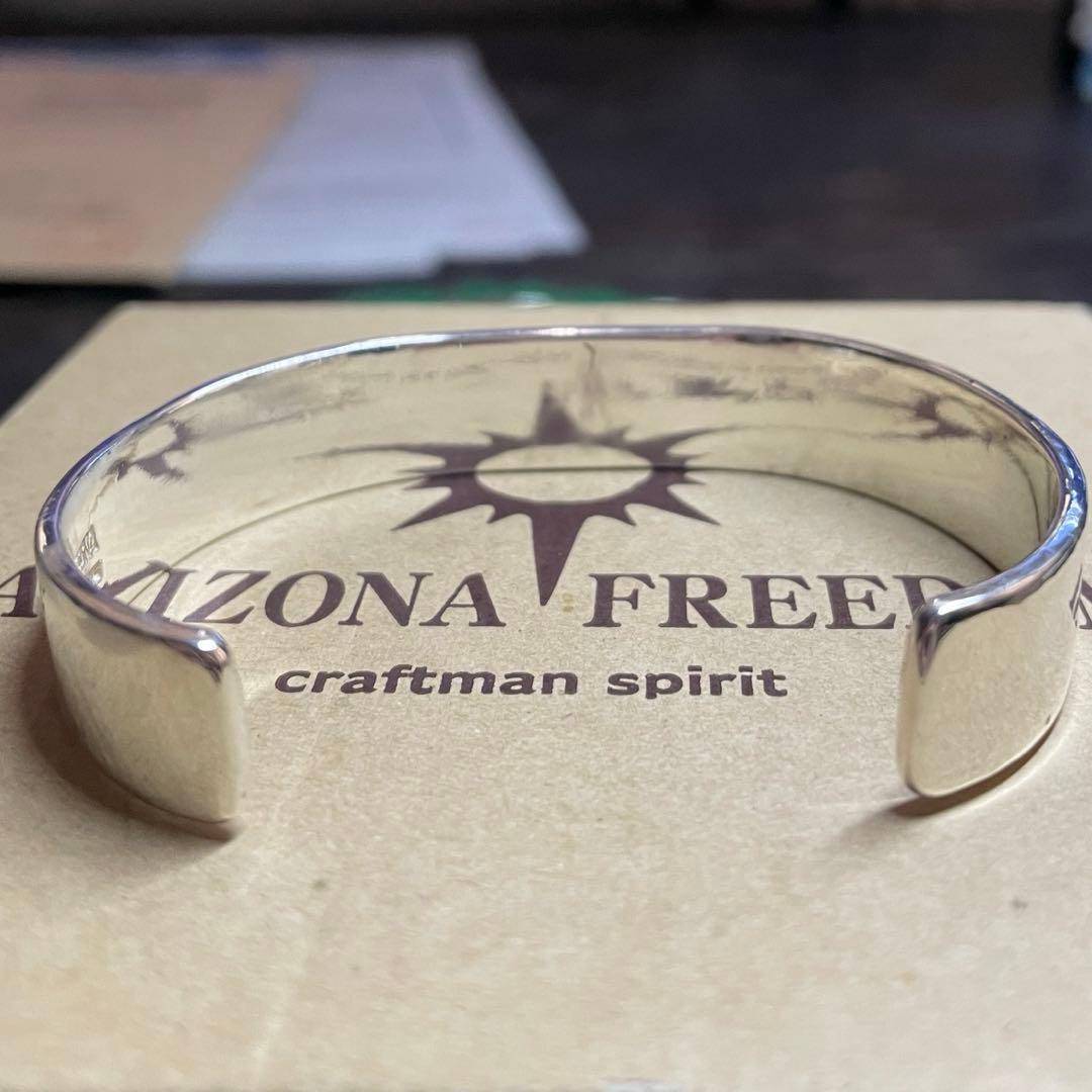 極美品 超唐草 アリゾナフリーダム バングル k18 金 925 B-26a - メルカリ