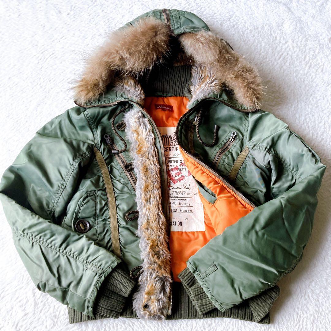 人気型✨AVIREX アヴィレックスN-2B フライトジャケット Y2K S AVIREX（アヴィレックス） アビレックス #7835952029 N-2B フライト