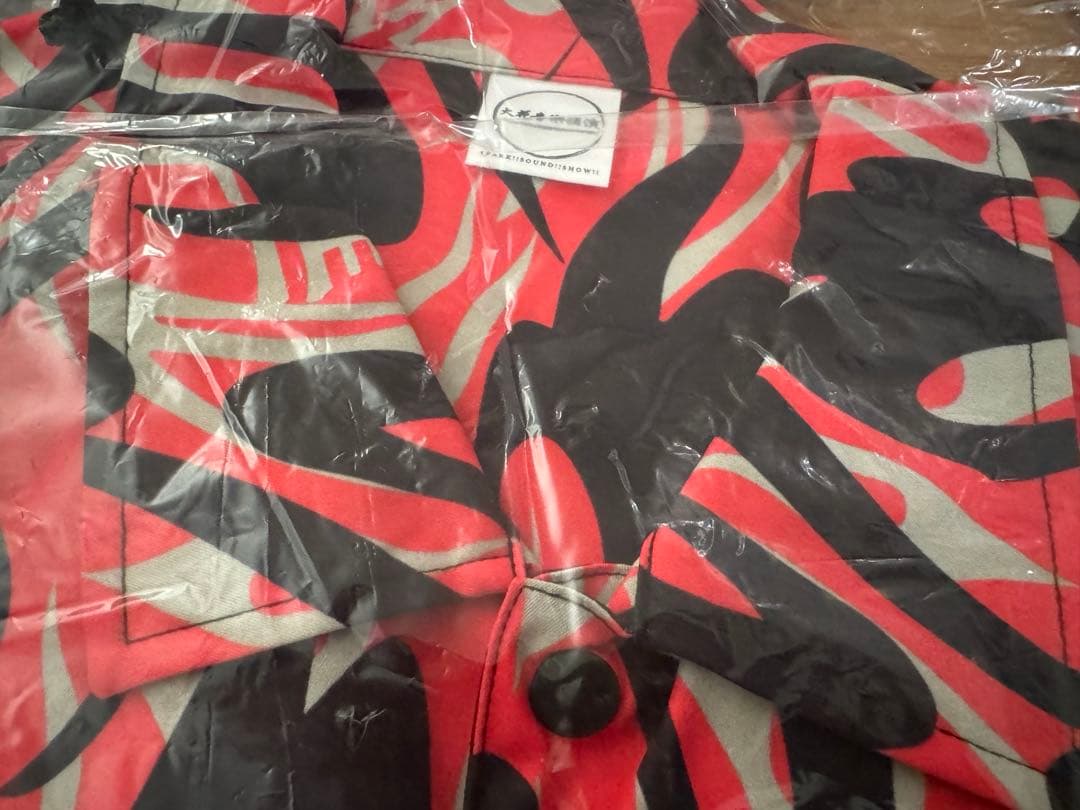 ★スサシ★HIBANA CAMO Shirts Jacket★RED★新品未使用