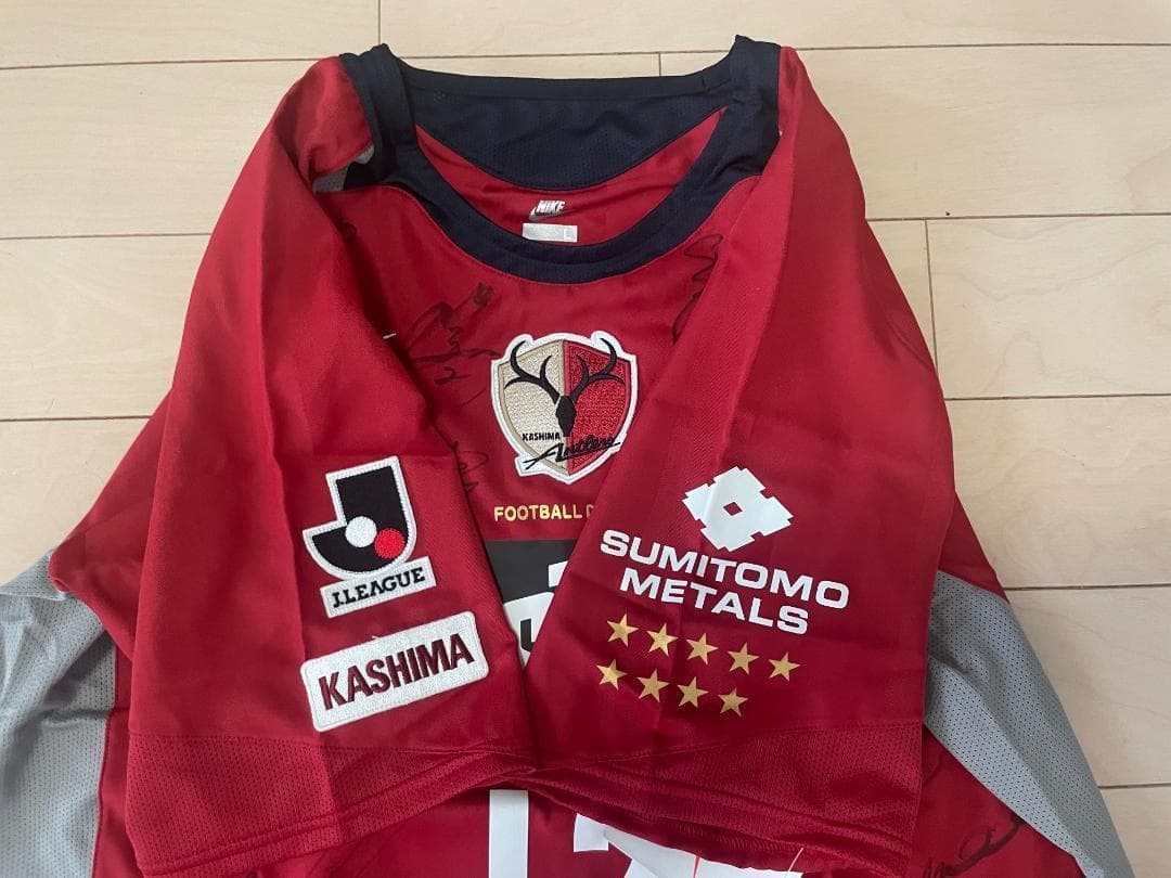 鹿島アントラーズ黄金期メンバー2006 サイン入りユニフォーム - メルカリ