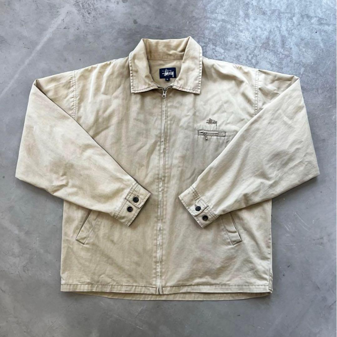 90's old stussy スウィングトップ 紺タグ ヴィンテージ - メルカリ