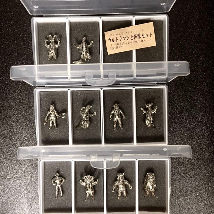 【激レア 貴重品】鉄の城工房 メタルシリーズ ウルトラマンと怪獣セット 全10種