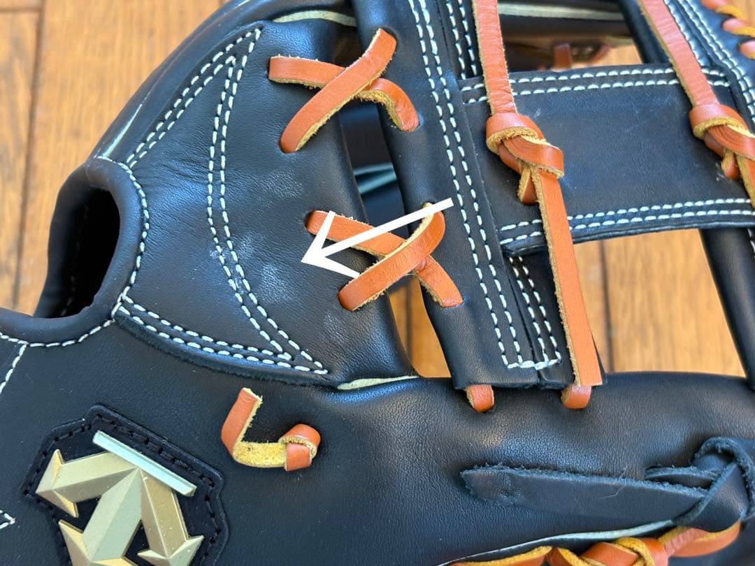 デサント軟式グラブ 内野手 右投げ用 （BKTN） DBBPJG54