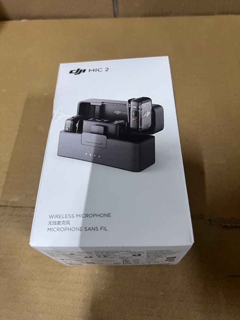 DJI Mic 2 オールインワン型ワイヤレスマイク DJI Mic 2 (トランスミッター×1 + レシーバー×1) オールインワン型