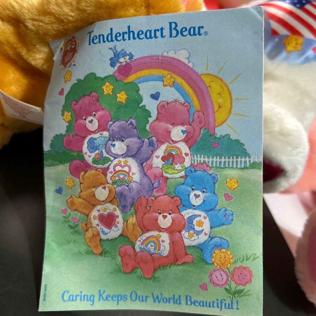 【激レア】環境ベア　全7体コンプリートセット　ぬいぐるみ ケアベア　ヴィンテージ