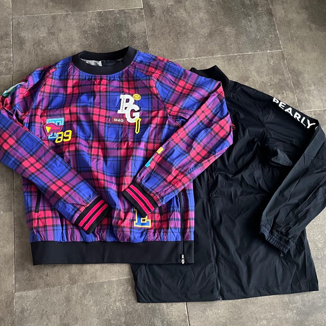 限定値下パーリーゲイツ ナイロンストレッチハニカム Rチェック 定価