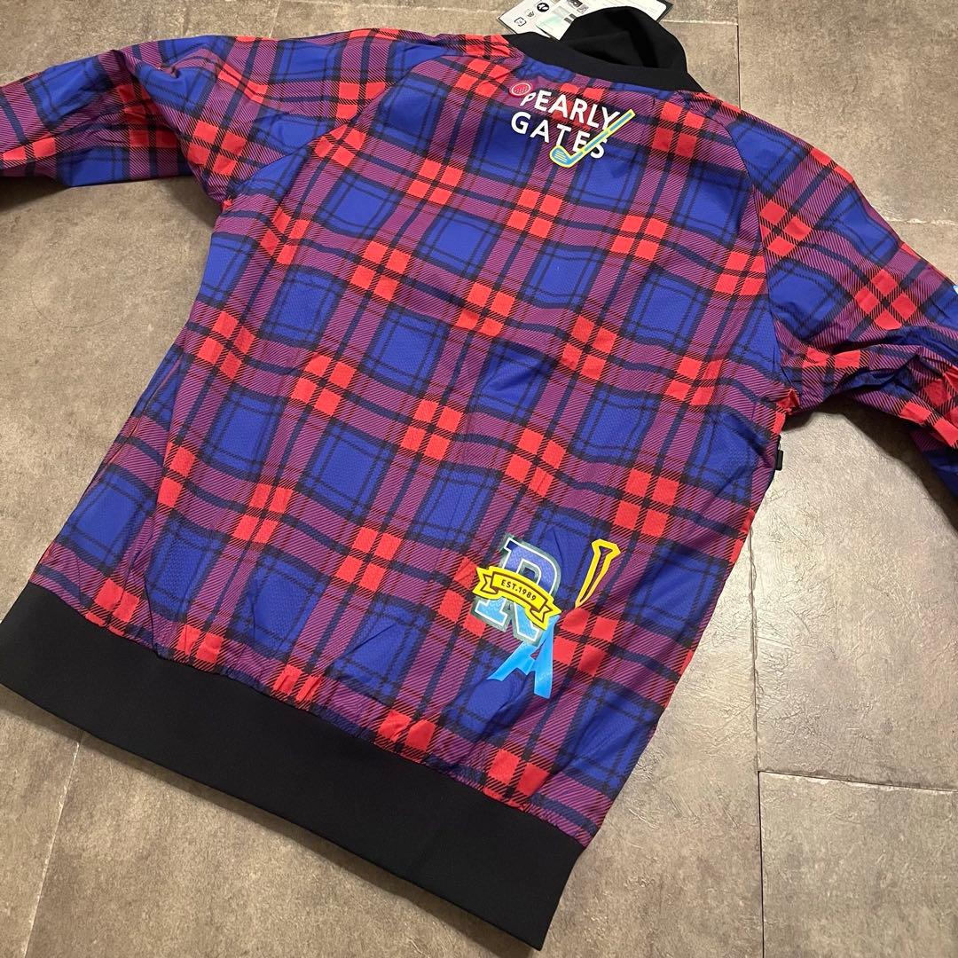 限定値下パーリーゲイツ ナイロンストレッチハニカム Rチェック 定価