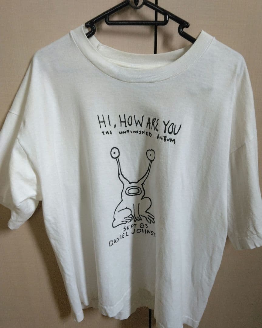 Daniel Johnston Tシャツ 90s前半購入 両面プリント