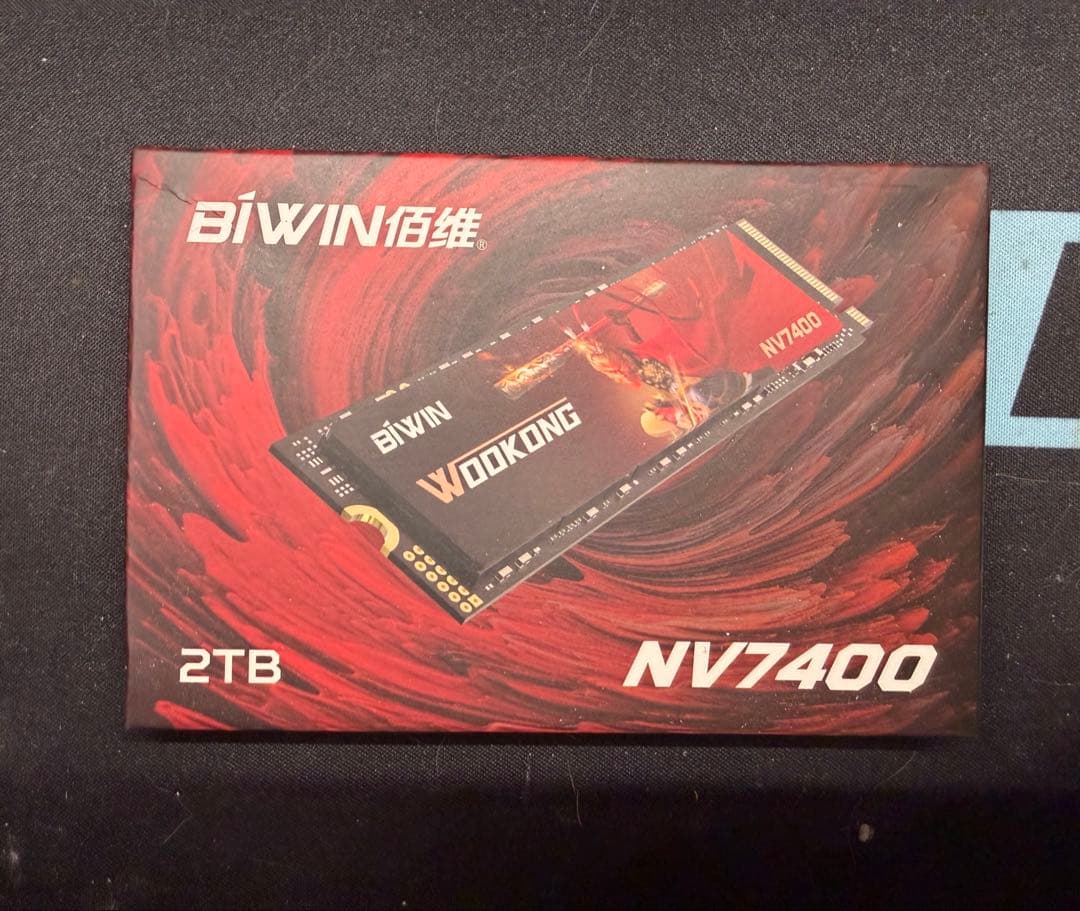 【新品未开封】Biwin NV7400 2TB PCIe Gen4×4 SSD Amazon | Biwin NV7400 2TB SSD NVMe2.0 M.2 Type 2280 PCIe Gen4×4