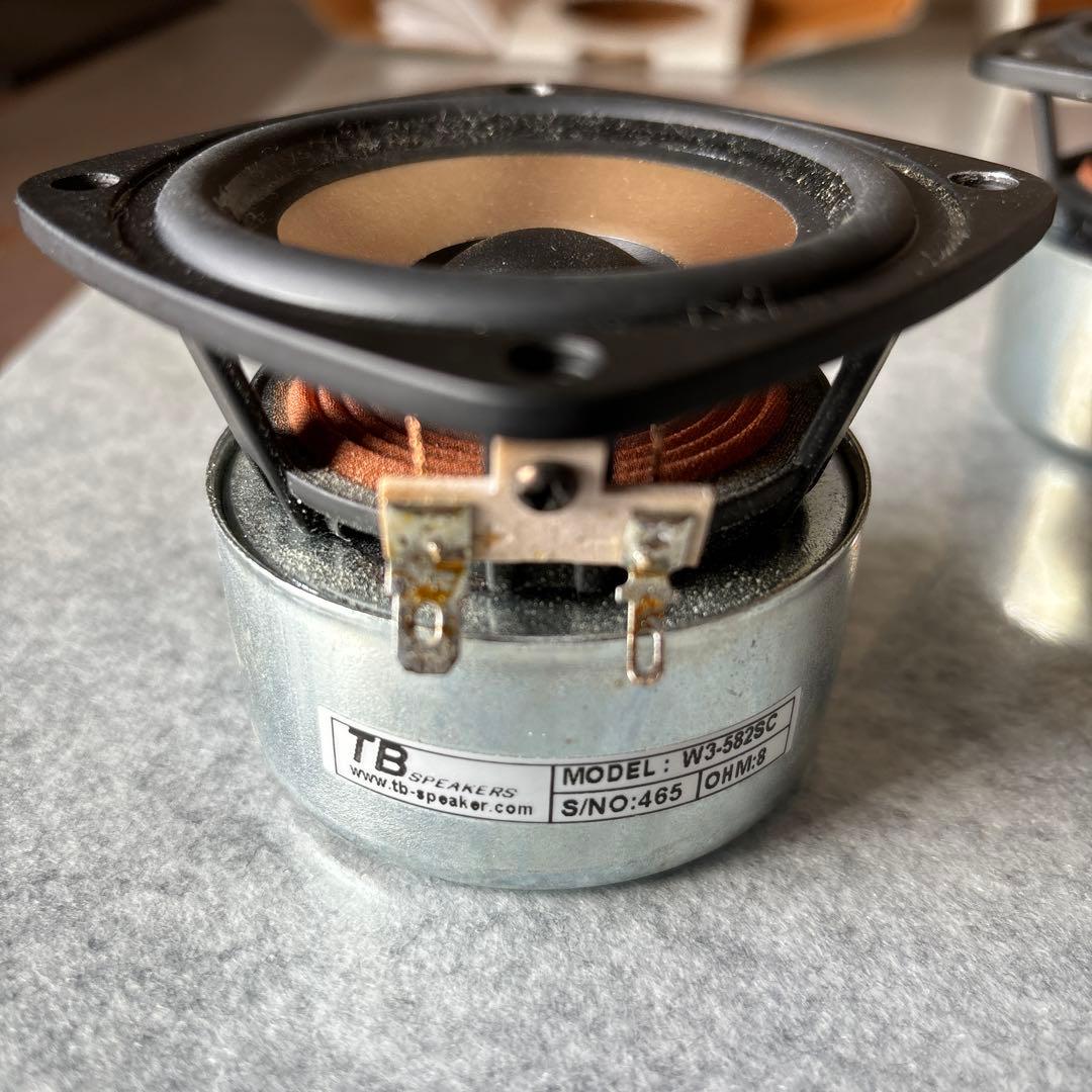 フルレンジユニット Tangband W3-582SCペア ※訳あり - メルカリ