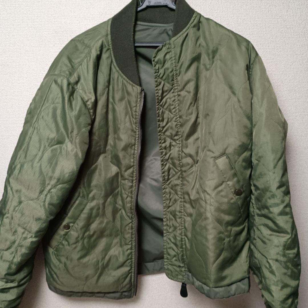 Alpha Industries MA-1フライトジャケット オリーブグリーン - メルカリ