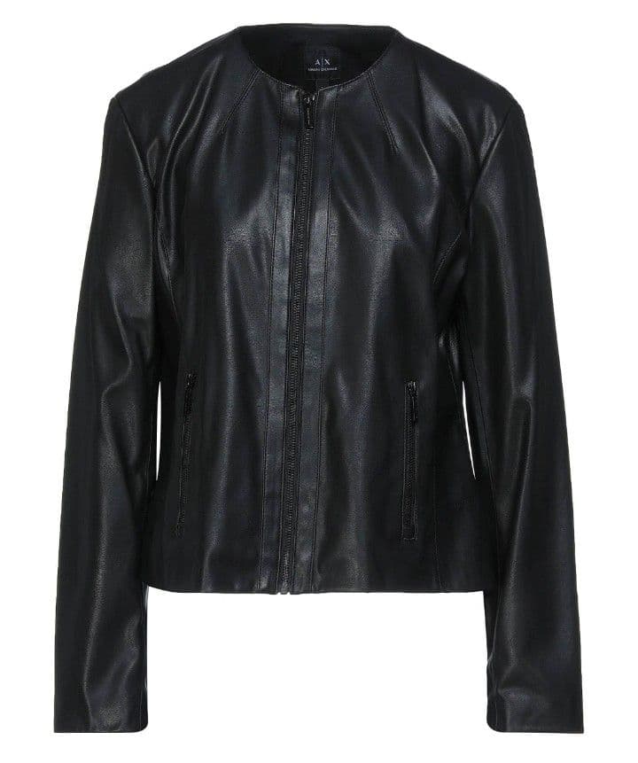 miyao●　 アルマーニエクスチェンジ　レザージャケット A/X Armani Exchange】フェイクレザー レーサー ジャケット ♪ (A/X