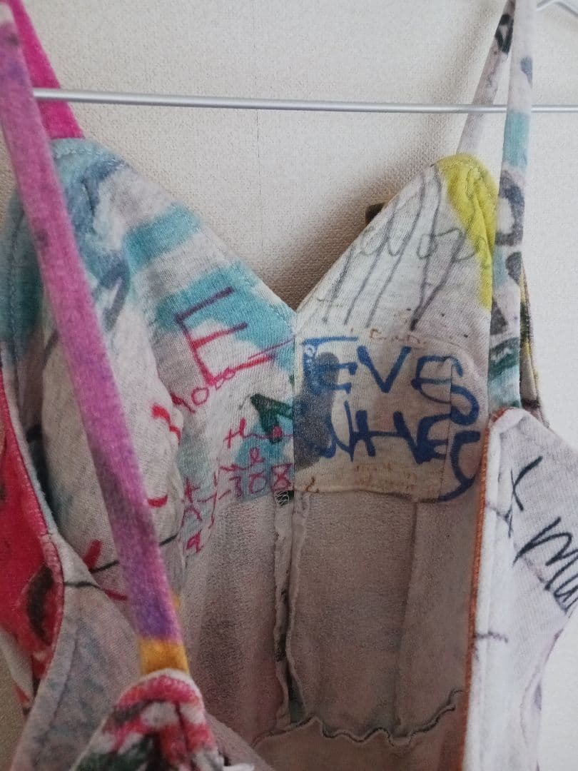 nozomi ishiguro カラフルグラフィティオールインワン スウェット