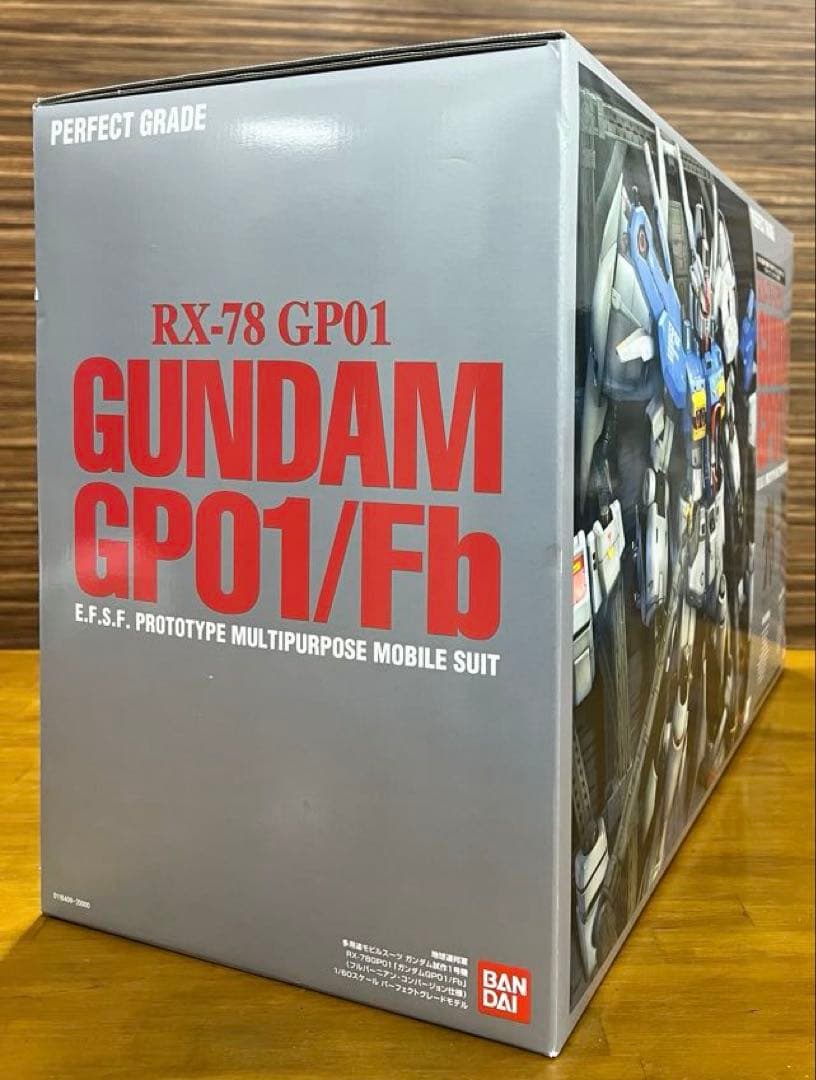 PG　ガンダムGP01/Fb　フルバーニアン　換装可能　1/60　未組立