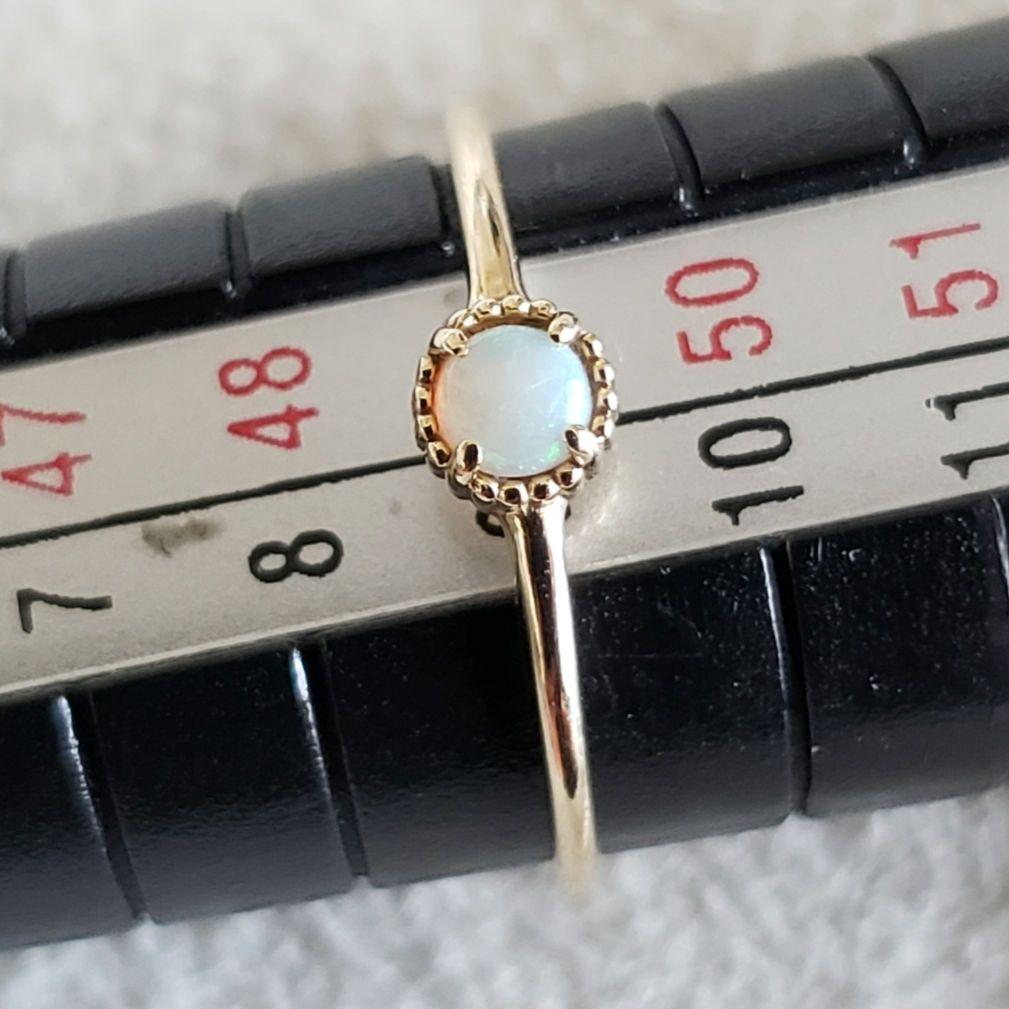 エル様専用』オパール♡9号【ノワールドプーペ】K10 虹色 ゴールド