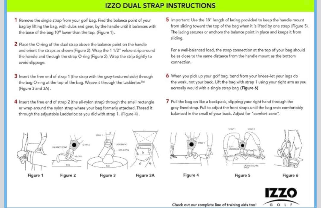 【希少】IZZO デュアルストラップ ブラック M/Lサイズ