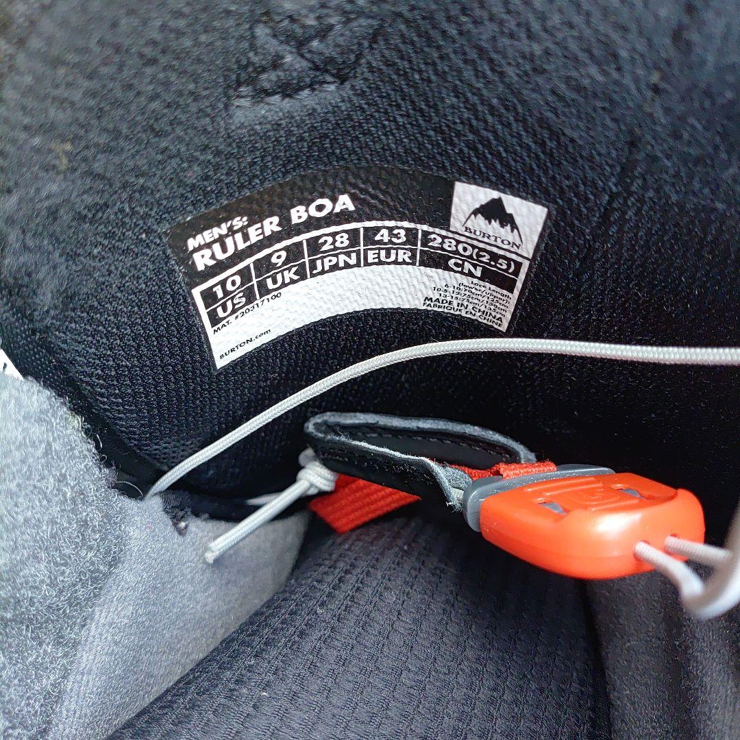 RULER BOA スノーボードブーツ 28.0cm