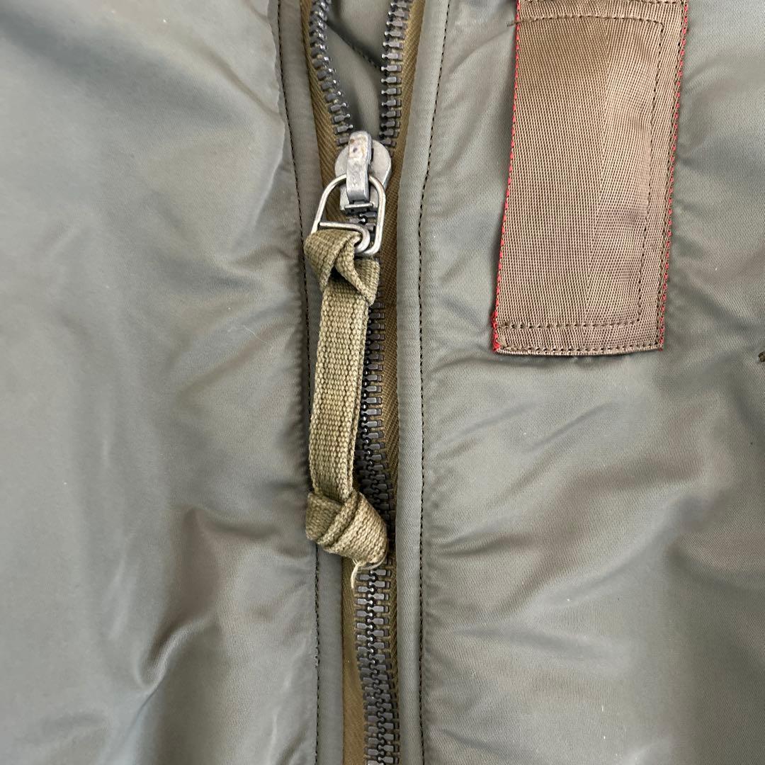 バズリクソンズ B-15D フライトジャケット サイズ38 グレー - メルカリ