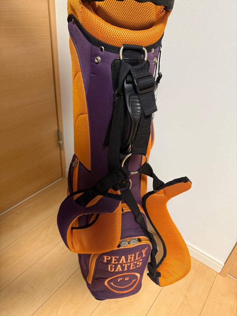 PEARLY GATES キャディバッグ レアカラー パープル、オレンジ - メルカリ