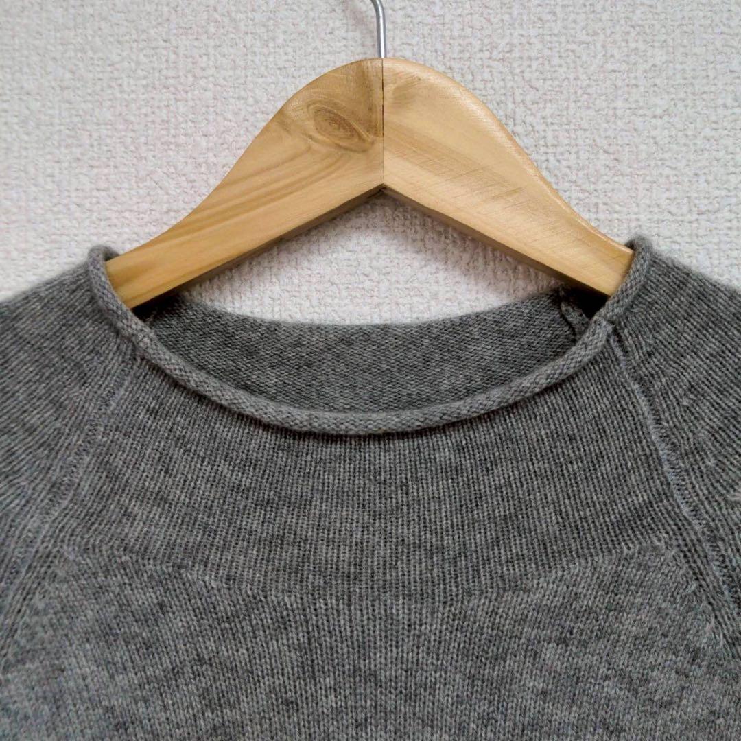 Theory セオリー カシミヤ100% ニット ワンピース グレー S - メルカリ