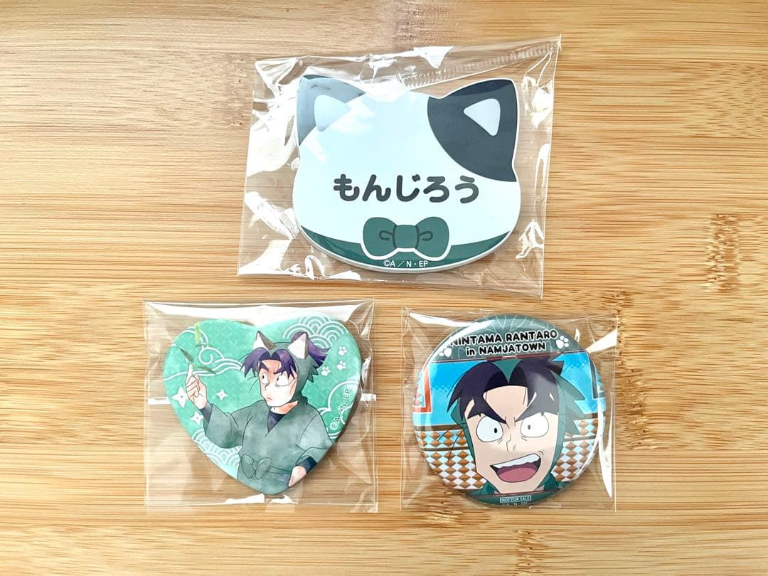 忍たま乱太郎 ナンジャコラボ 文次郎バッジセット - メルカリ