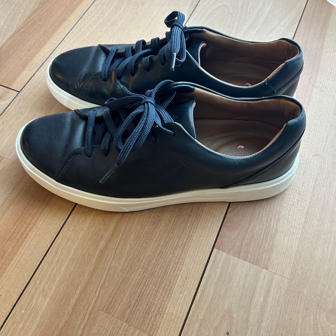 クラークス Un Costa Lace / アンコスタレース （ネイビーレザー