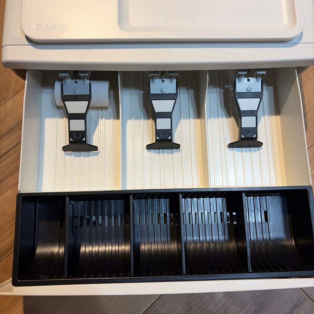 訳ありのため激安！CASIO SE-S30 電子レジスター ホワイト - メルカリ