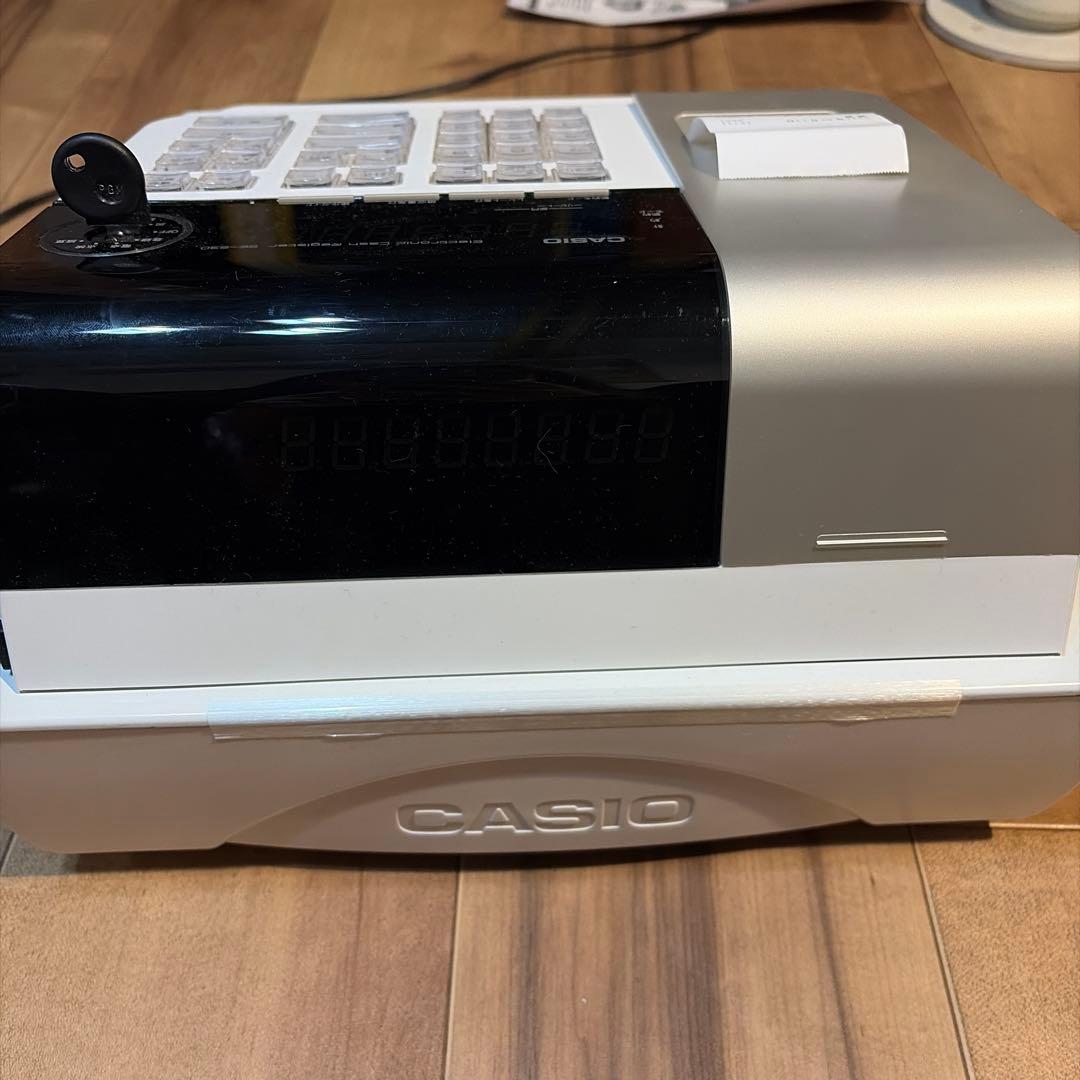 訳ありのため激安！CASIO SE-S30 電子レジスター ホワイト - メルカリ