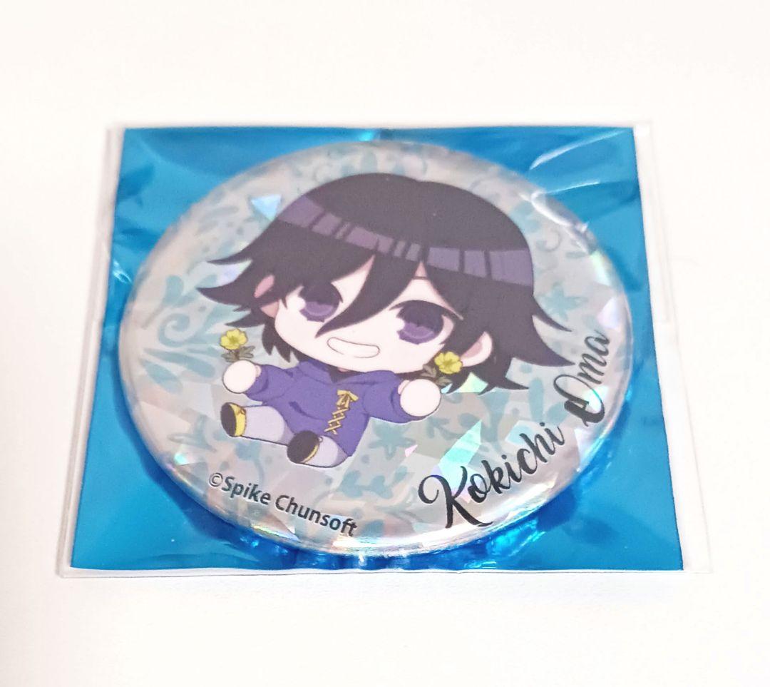 ダンガンロンパ 王馬小吉 ホログラム 缶バッジ Good spoon レア グッズ-バッチ】ダンガンロンパシリーズ lackさんイラスト 王馬 小吉