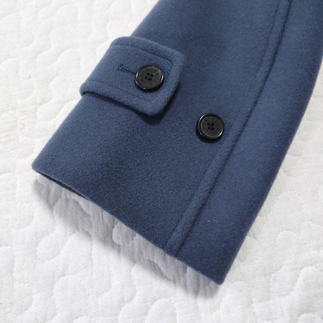 極美品✨マッキントッシュ ロングダッフルコート ブルーグレー 38