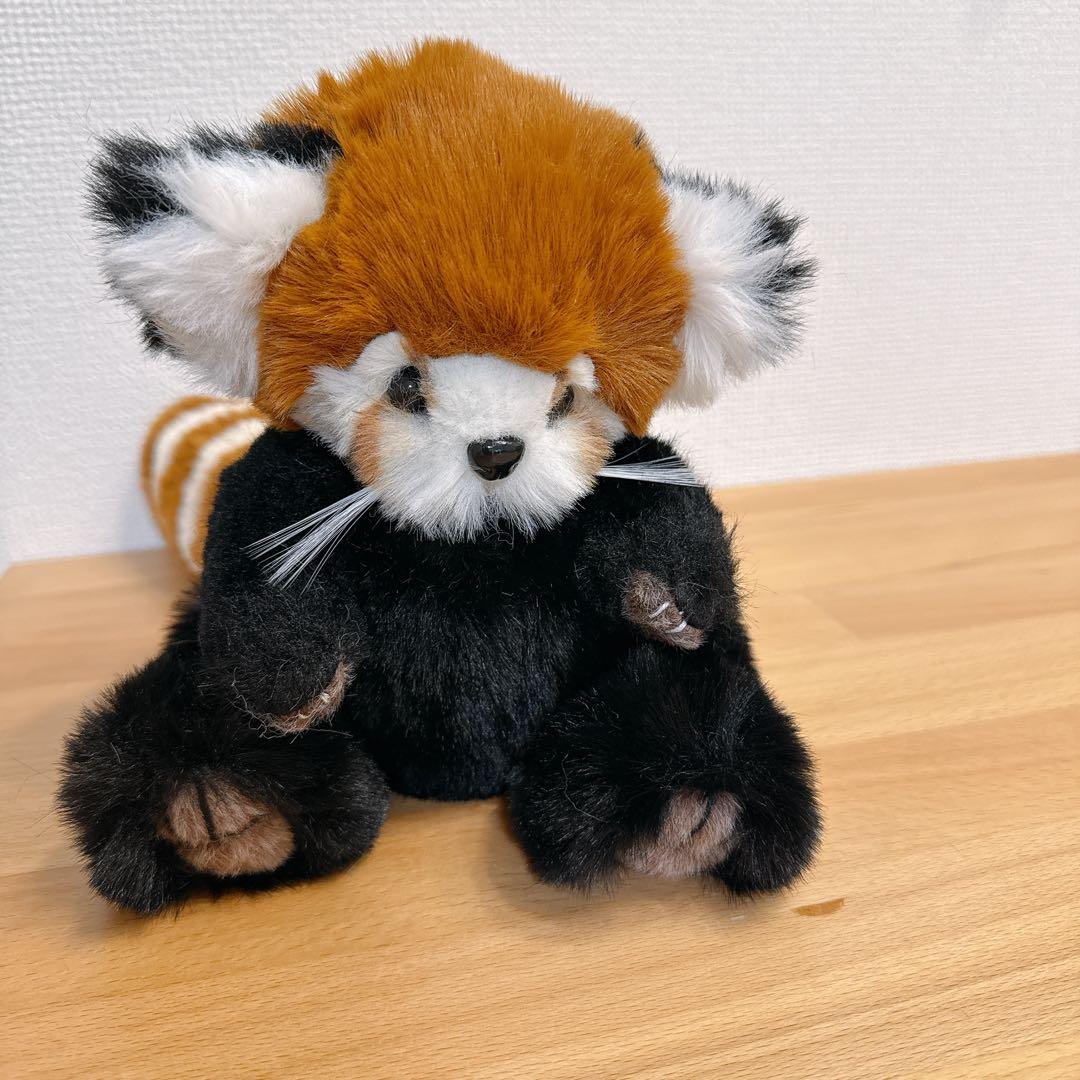 レッサーパンダ ぬいぐるみ 海外作家様 ハンドメイド テディベア　手作り　C