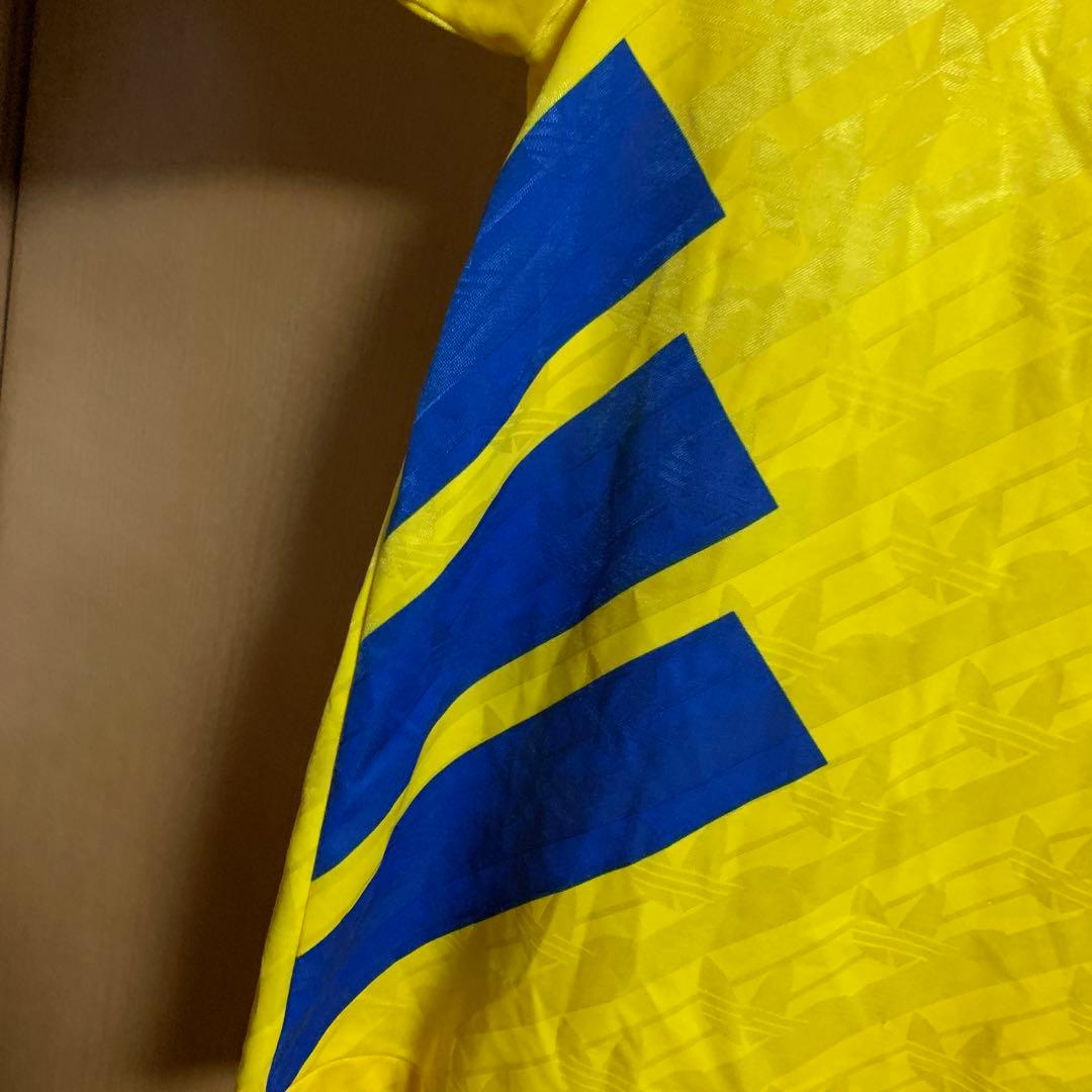 レア90sビンテージ デサントAdidas スウェーデン代表ユニフォーム 黄色