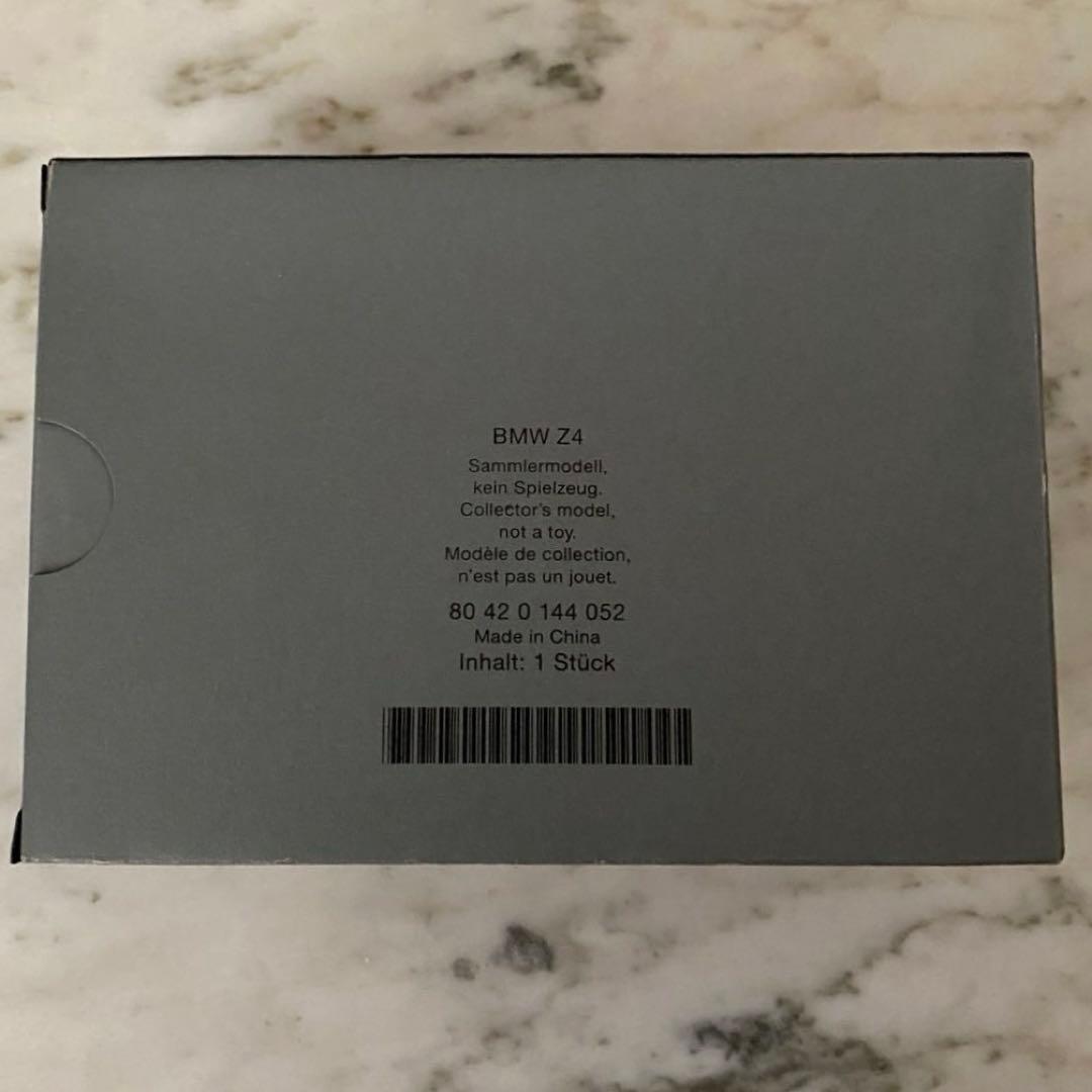 BMW Z4 コレクターズモデル　ミニチュアカー