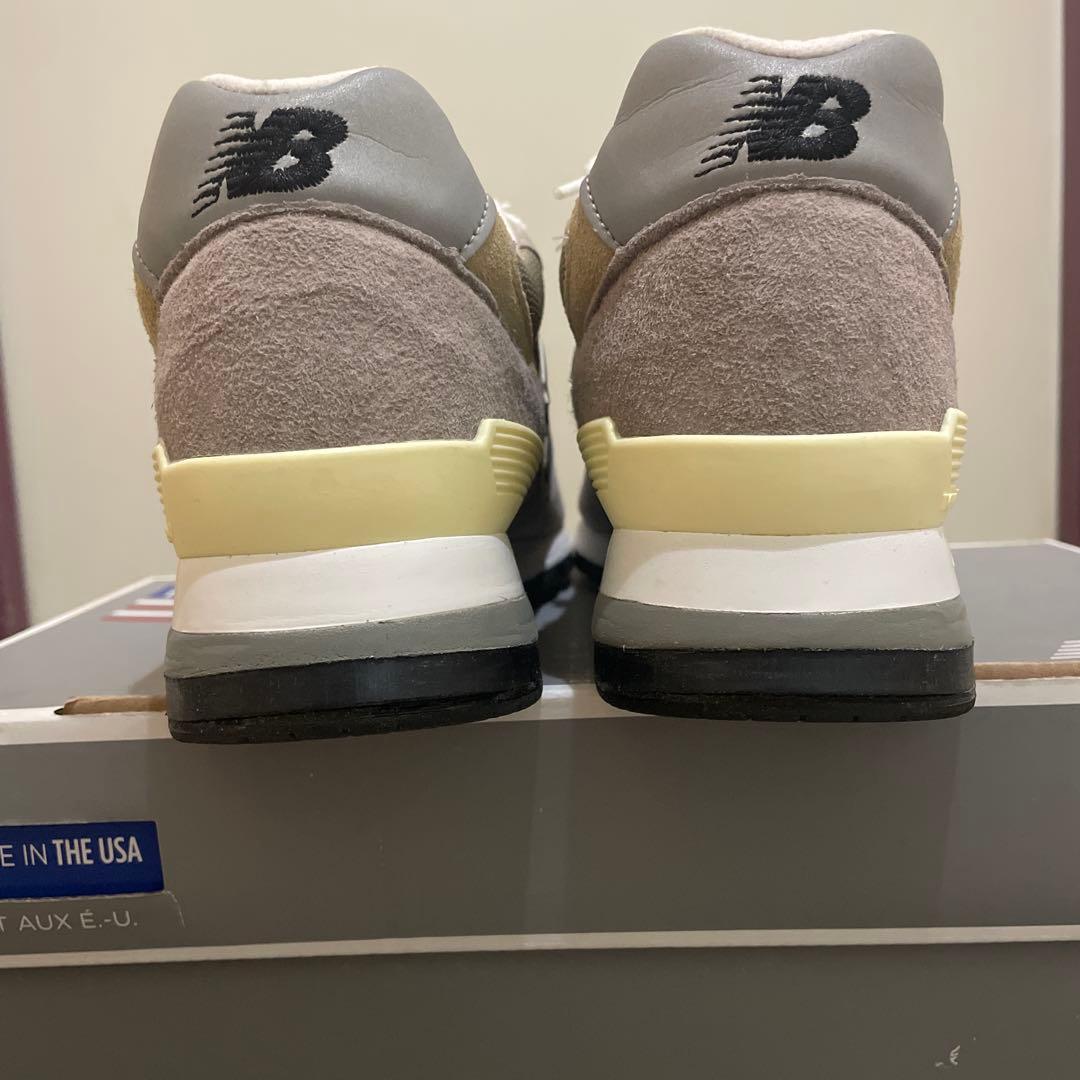 ニューバランス M996 25.0cm USA グレー