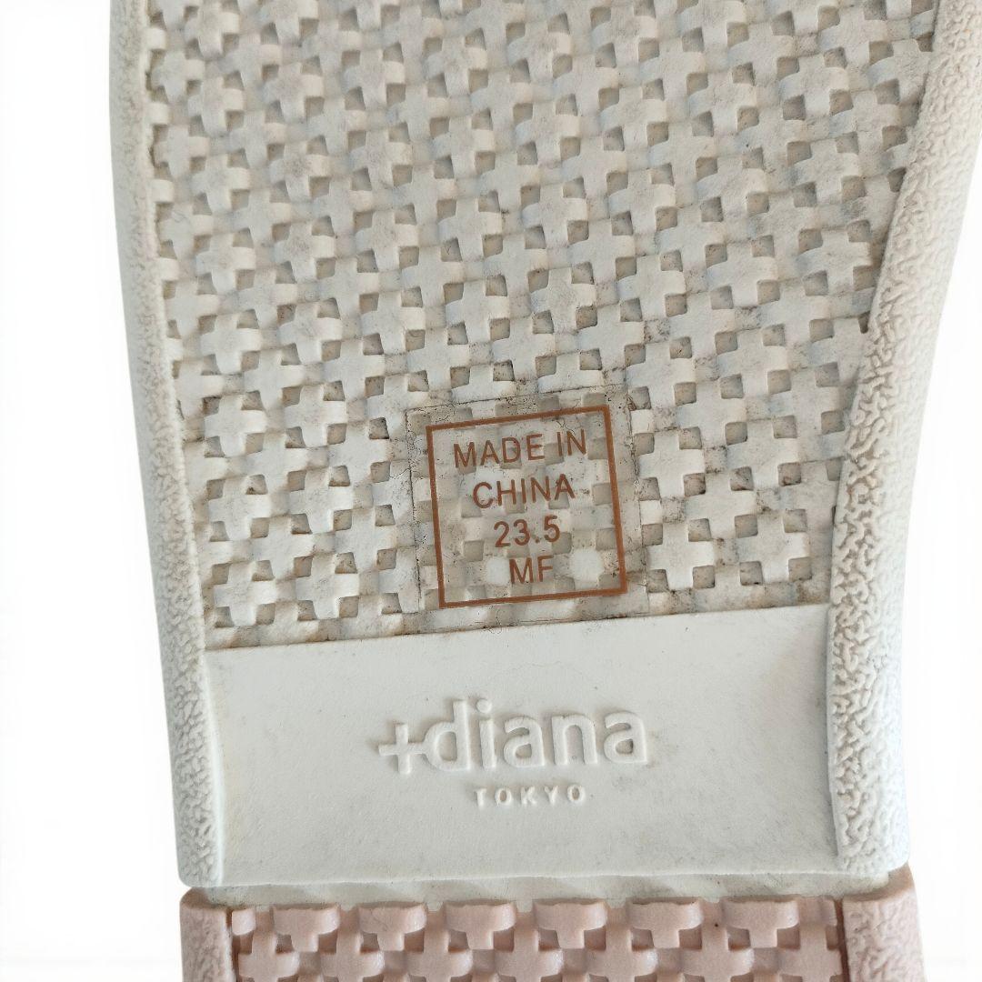 +diana プラスダイアナ バレンタイン限定　スニーカー ピンク 23.5cm