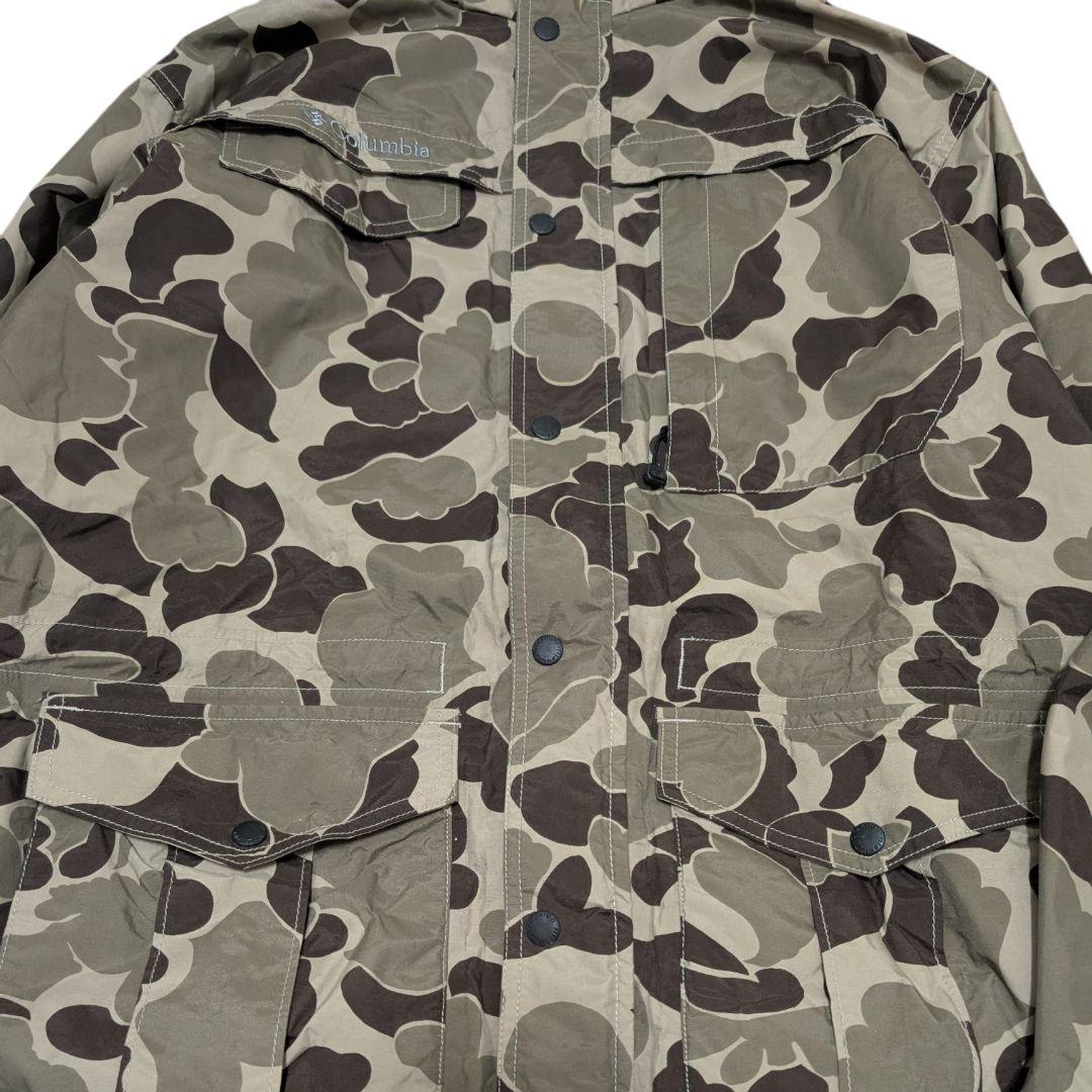 00s コロンビア チタニウム ダックハンターカモ マウンテンパーカー