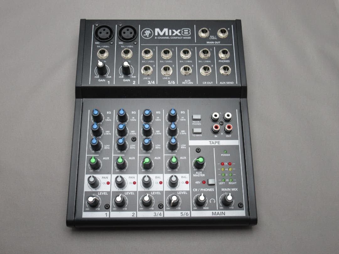 MACKIE / マッキー MIX8 コンパクト・アナログミキサー - メルカリ