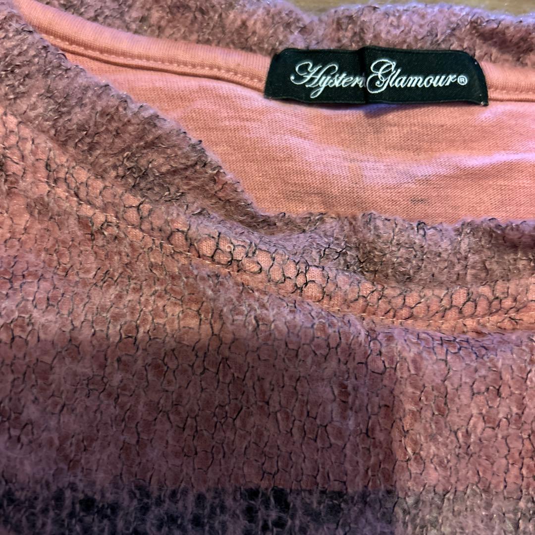 ヒステリックグラマー コートニーラブ COURTNEY LOVEニットタンク長袖