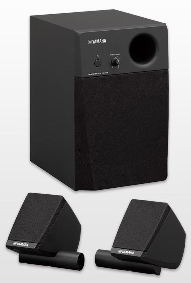 YAMAHA MS45DR 電子ドラム用スピーカー／サブウーファー セット YAMAHA MS45DR [電子ドラム用モニタースピーカー] ｜イケベ楽器店