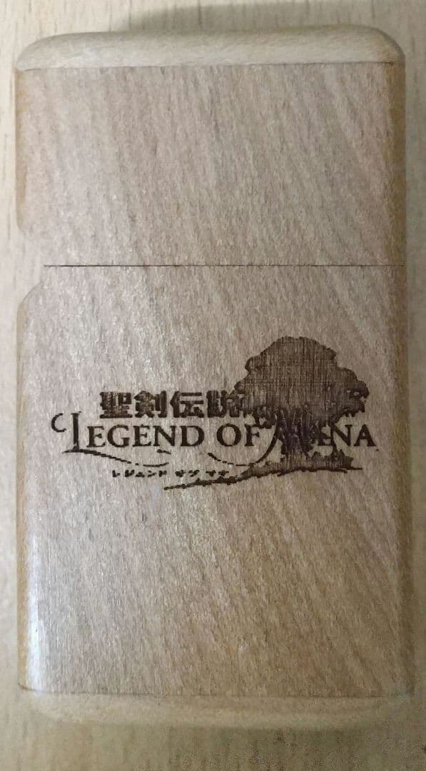 【未使用】限定300個　聖剣伝説LOM 木製Zippo